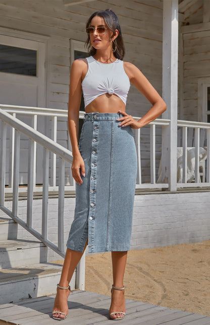 Yael Denim Skirt