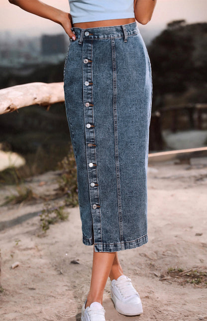 Yael Denim Skirt