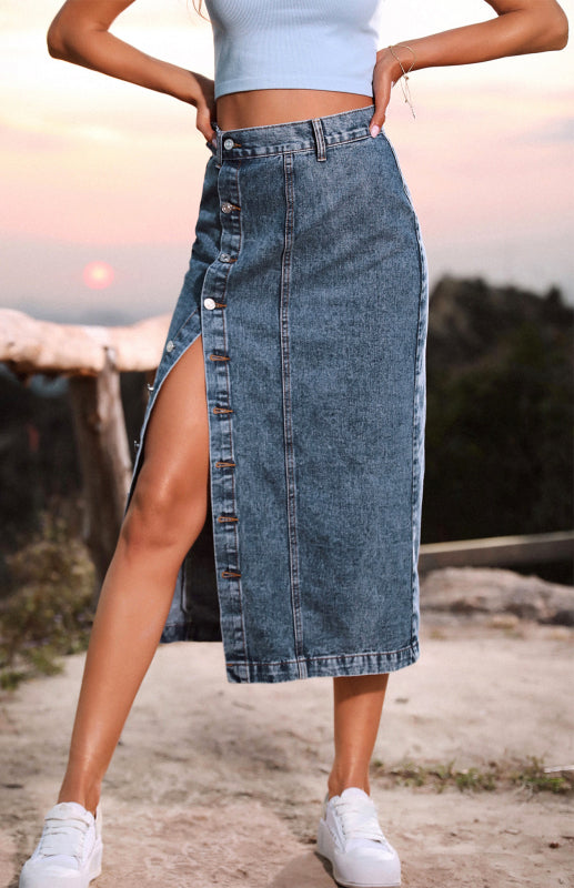 Yael Denim Skirt