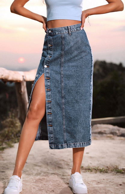 Yael Denim Skirt
