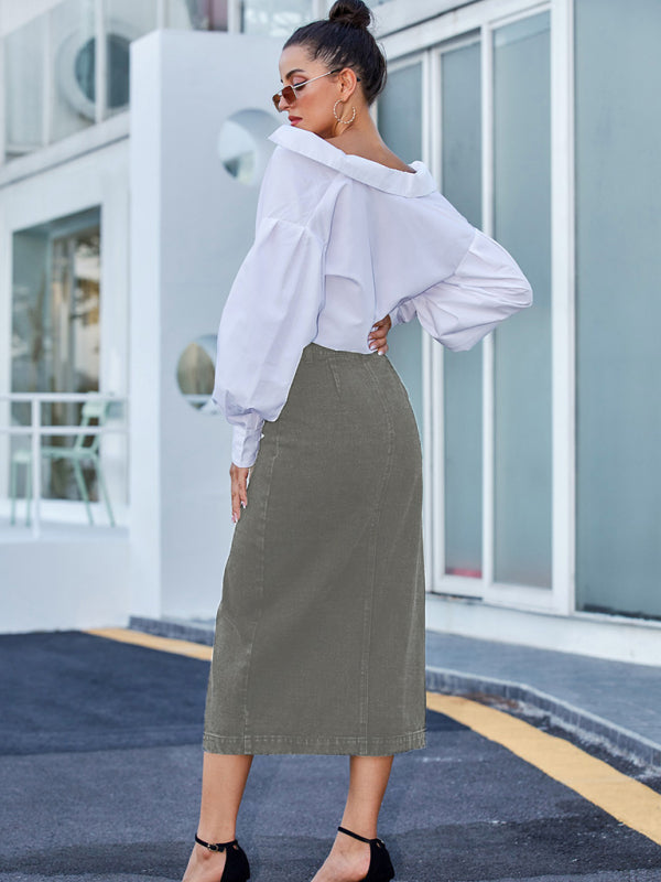 Eva Denim Skirt