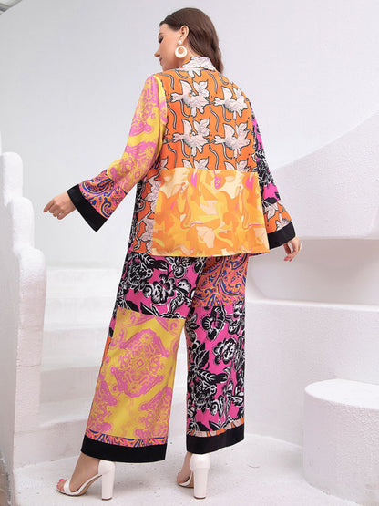 Sashenka Plus Size Shirt Suit