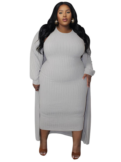 Sabina Plus Size two-piece suit